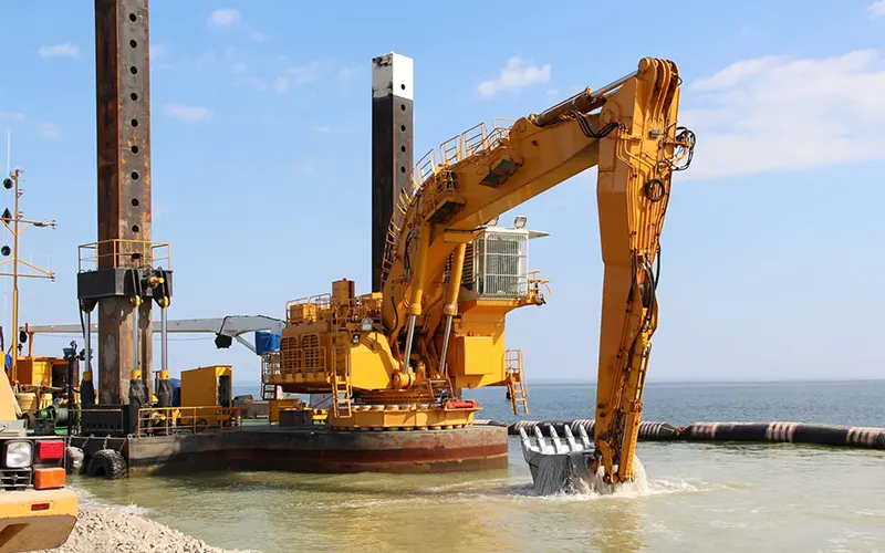 Máy nạo vét từng phần