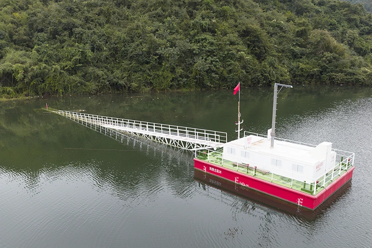 Trạm bơm xử lý nước ô nhiễm